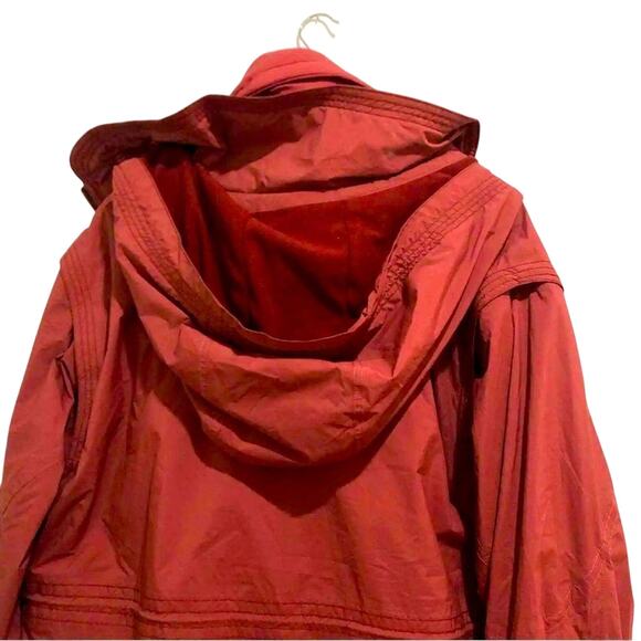 FP Movement Shred-It 5-in-1 Hooded Jacket in Wine Size S New w/ Tag MSRP $498 - Picture 7 of 14